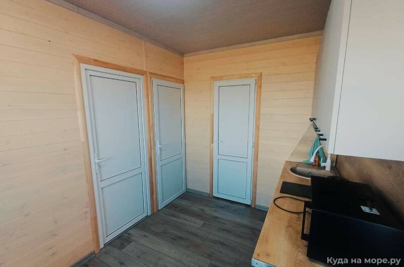 Жилые домики на Приморской