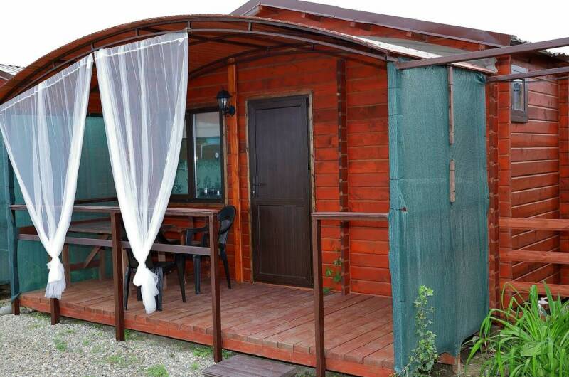 Деревянные домики