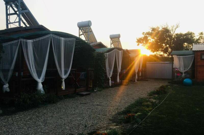 Деревянные домики